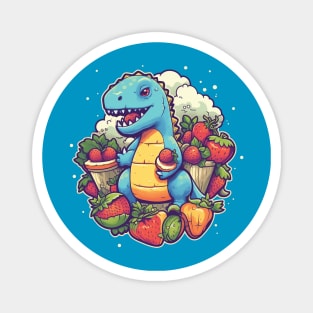 Dino Berry Magnet